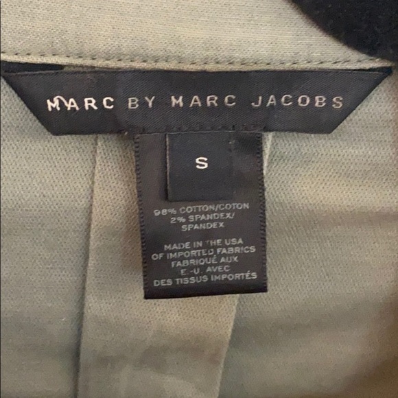 Women’s Marc By Marc Jacobs Olive Pea Coat/Jacket - Size S - Picture 2 of 5